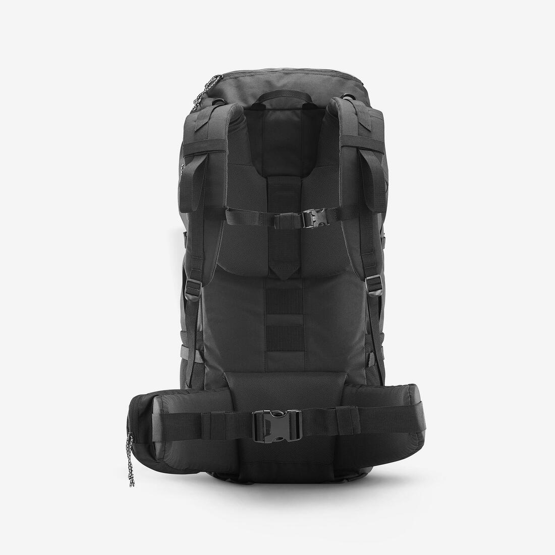 Mochila de trekking de 50 L negra MT100 - Image 3