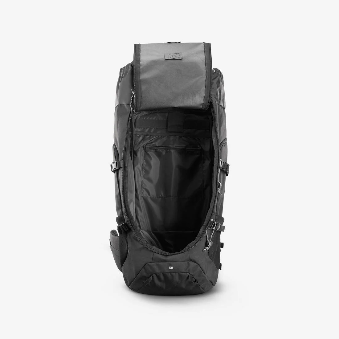 Mochila de trekking de 50 L negra MT100 - Image 5
