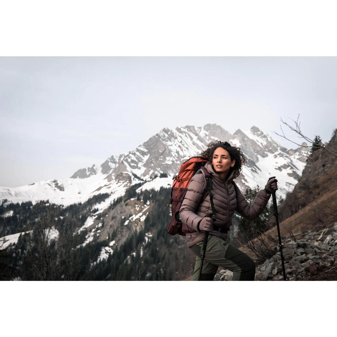 Mochila de trekking de 50 L para mujer MT 100 Easyfit - Image 18