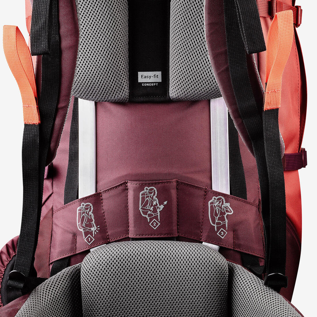 Mochila de trekking de 50 L para mujer MT 100 Easyfit - Image 7