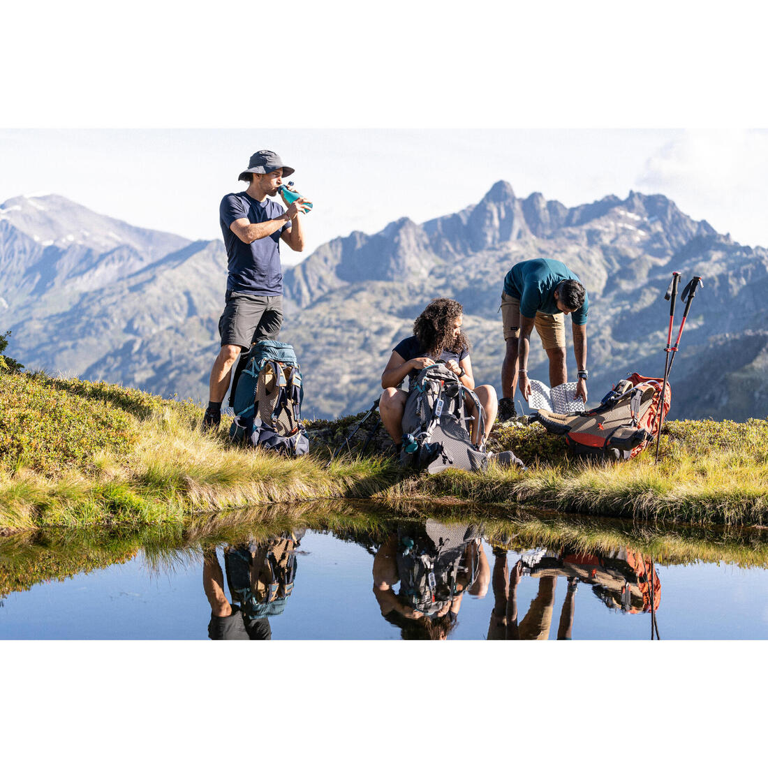Mochila de trekking de 55+10 L para mujer MT500 Air - Image 20