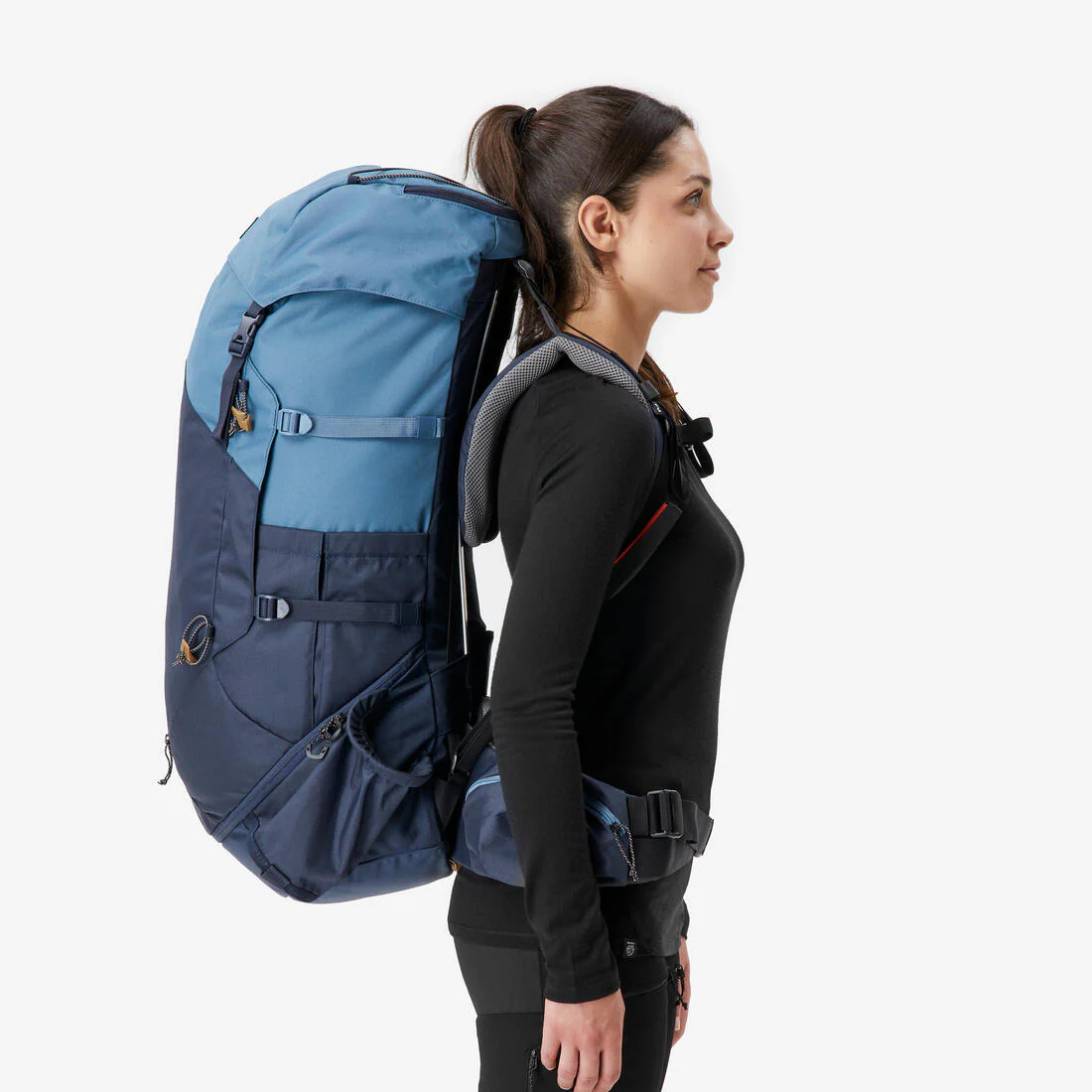 Mochila de trekking de 60 L para mujer MT100 Easyfit - Image 4