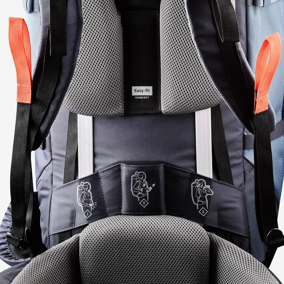 Mochila de trekking de 60 L para mujer MT100 Easyfit - Image 7