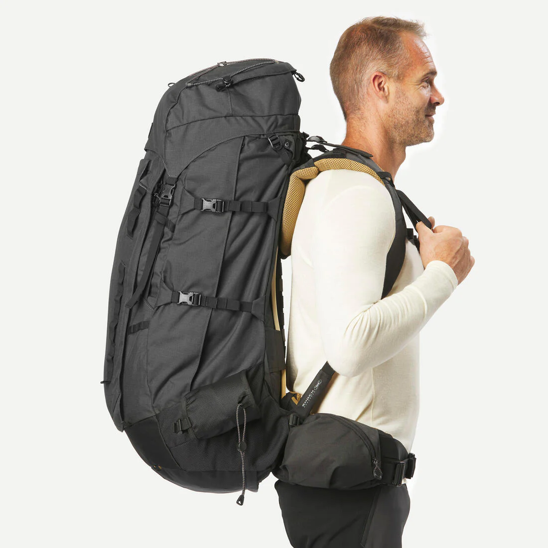 Mochila de trekking de 70 + 10 L para hombre MT900 Symbium - Image 7