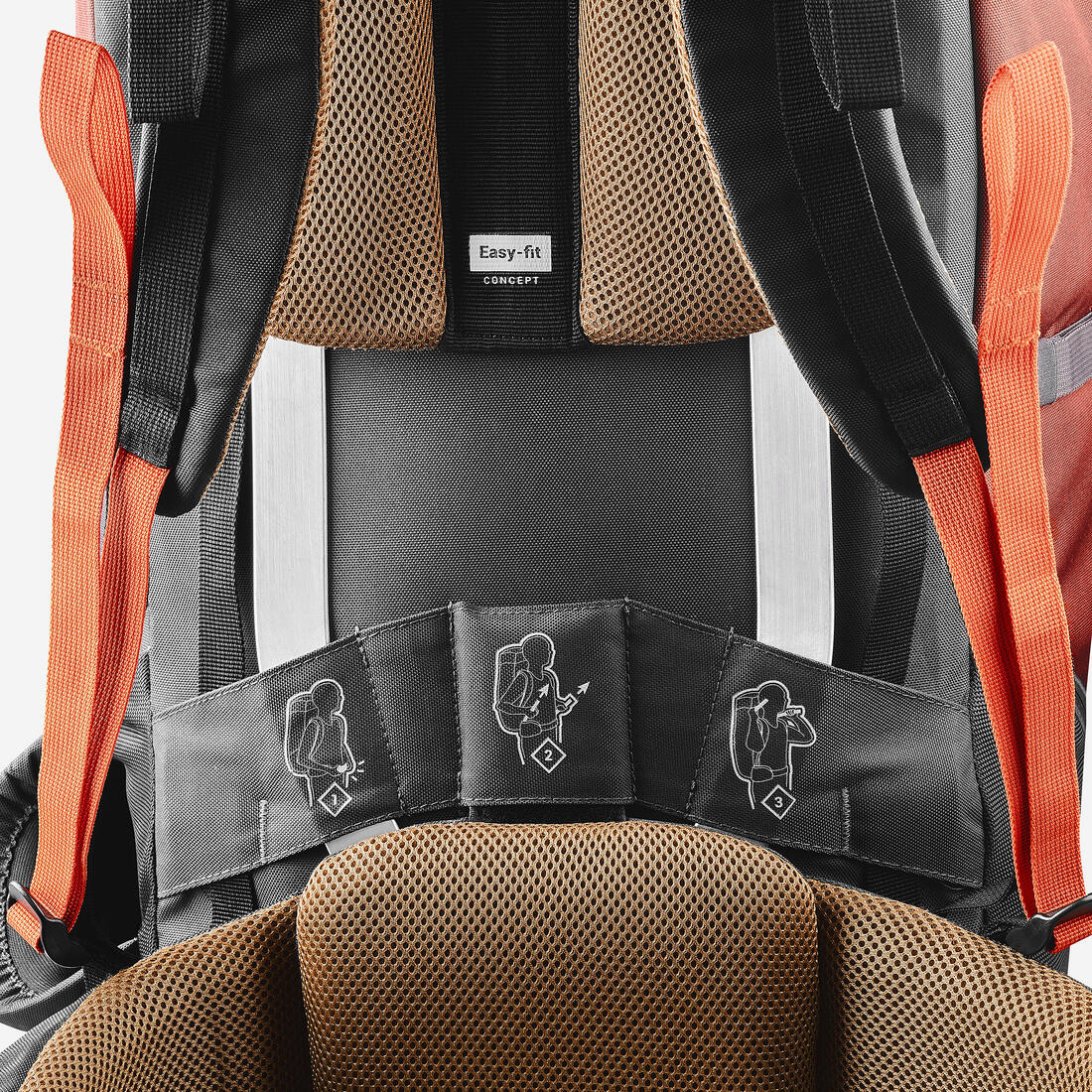 Mochila de trekking de 70 L para hombre MT100 Easyfit - Image 7