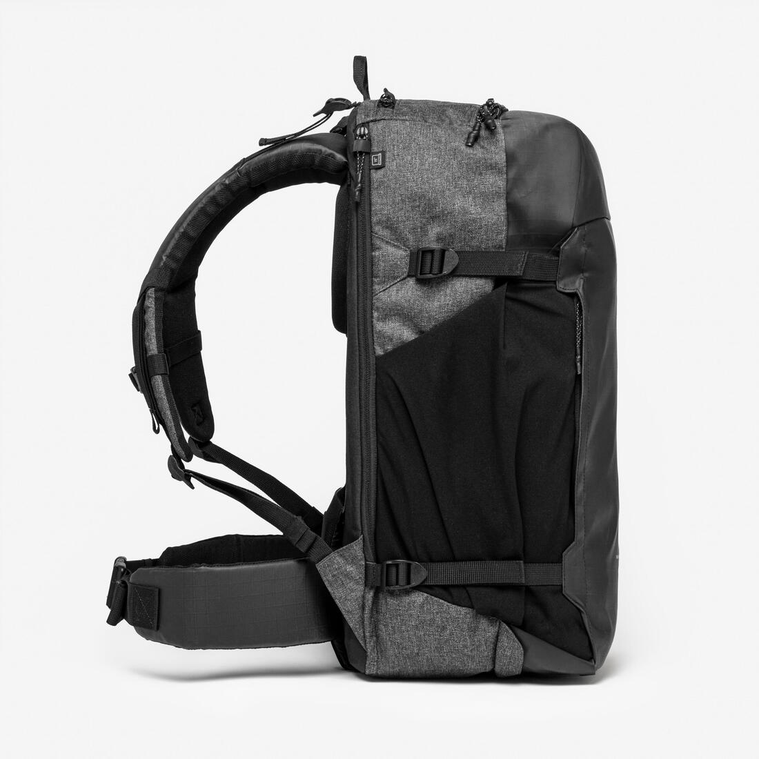 Mochila de viaje de 40 L negra 500 Organizer - Image 16