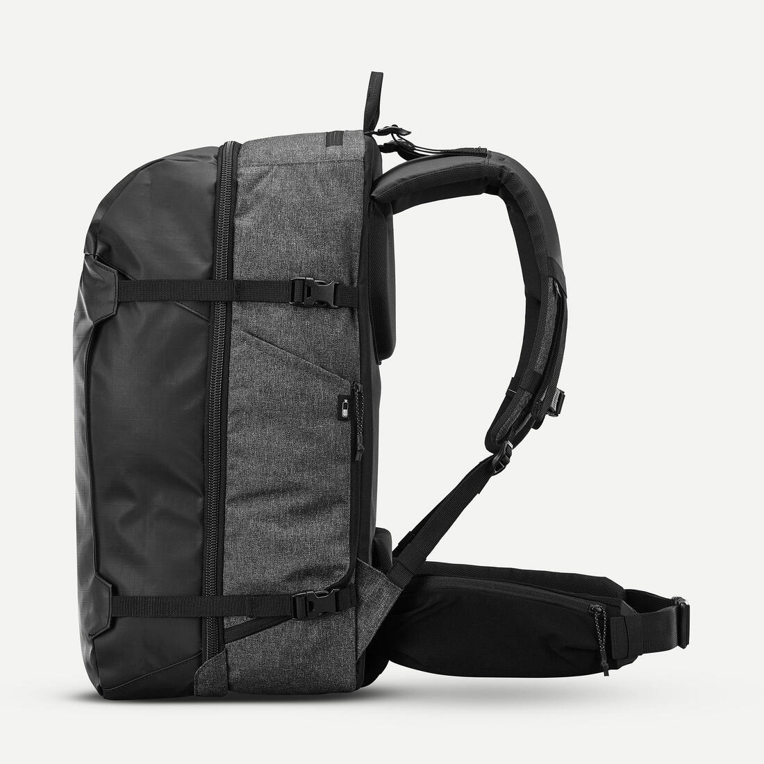 Mochila de viaje de 40 L negra 500 Organizer - Image 20