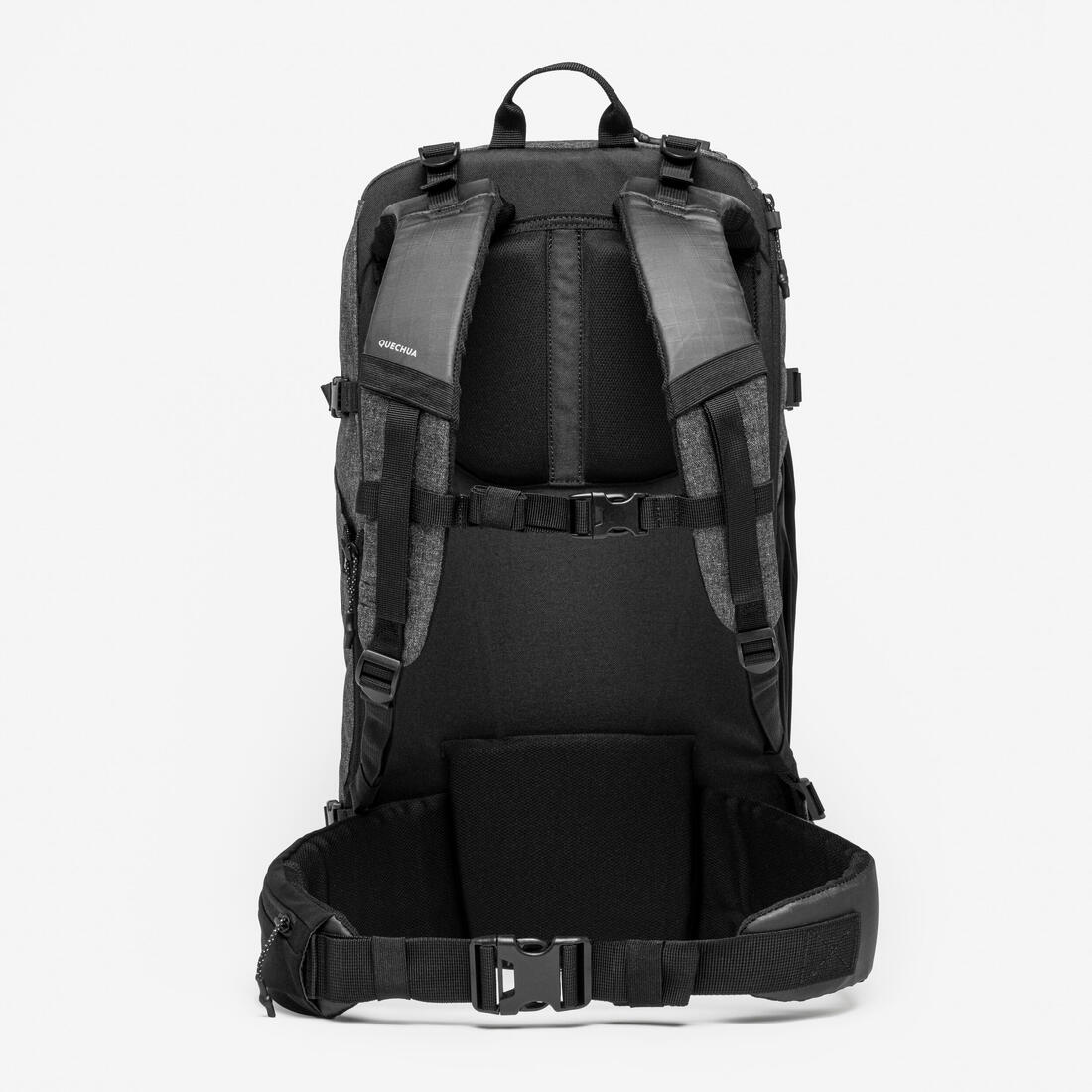Mochila de viaje de 40 L negra 500 Organizer - Image 27