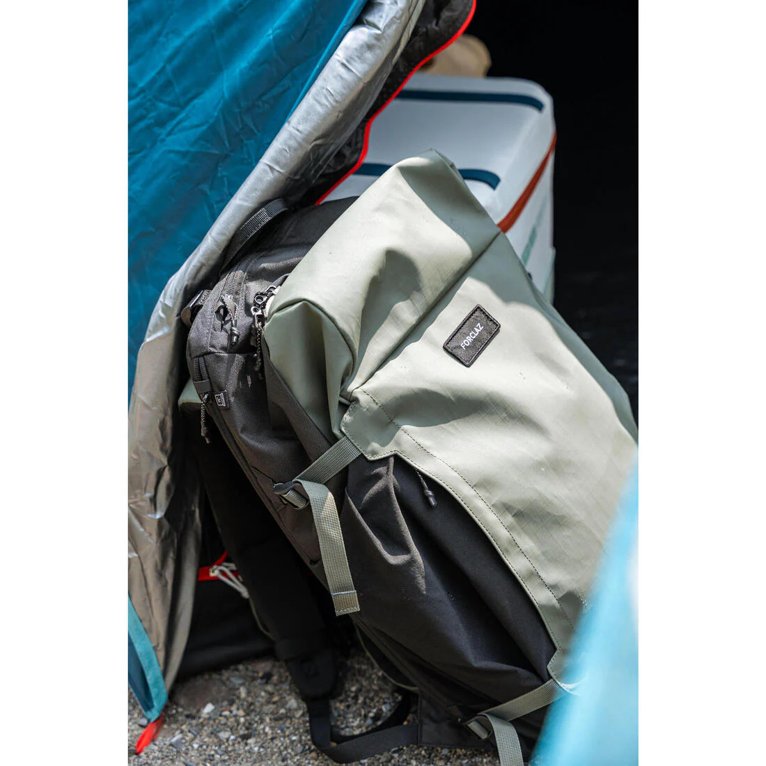 Mochila de viaje de 40 L negra 500 Organizer - Image 55
