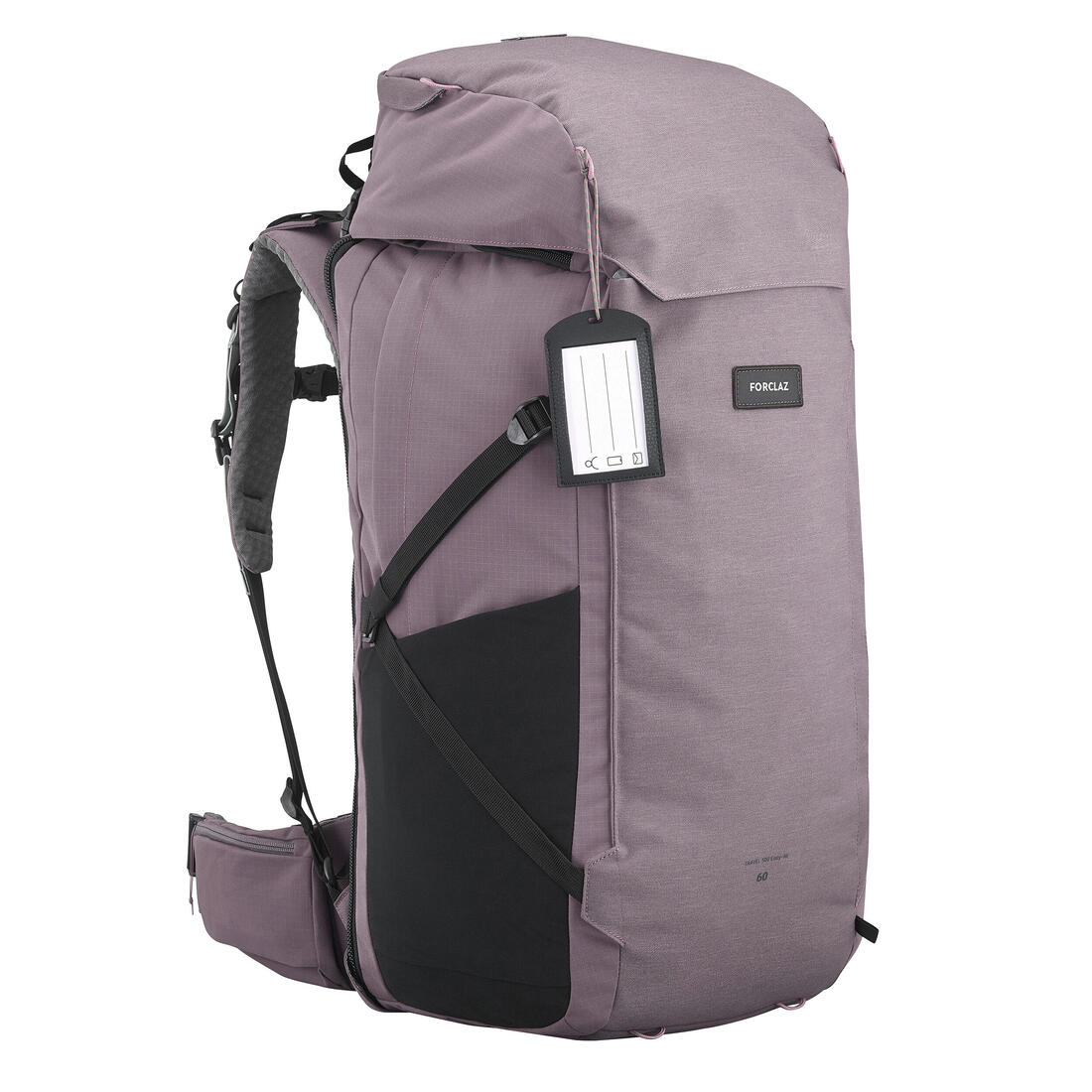 Mochila de viaje y trekking con apertura tipo maleta de 60 + 6 L Travel 900 - Image 10