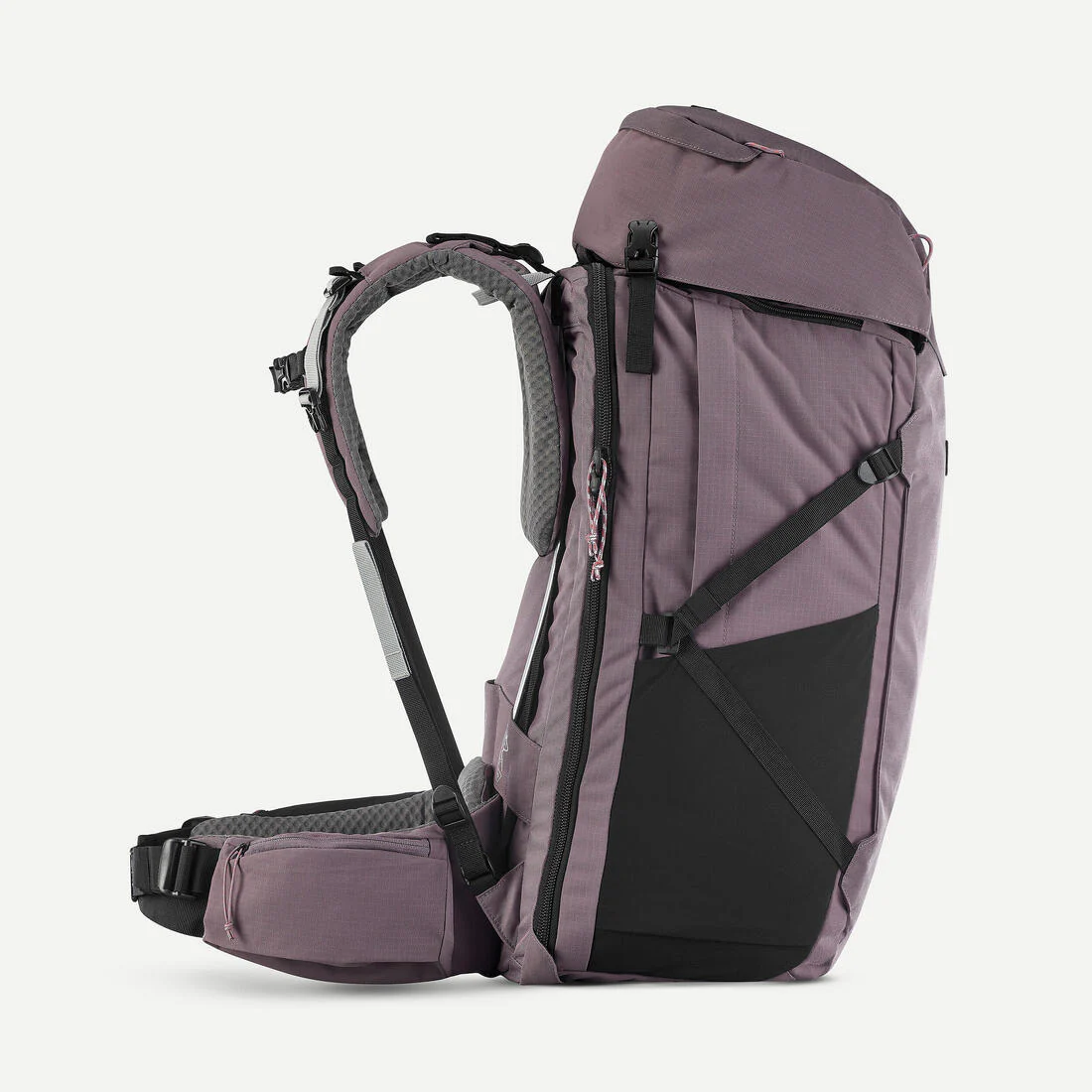 Mochila de viaje y trekking con apertura tipo maleta de 60 + 6 L Travel 900 - Image 3