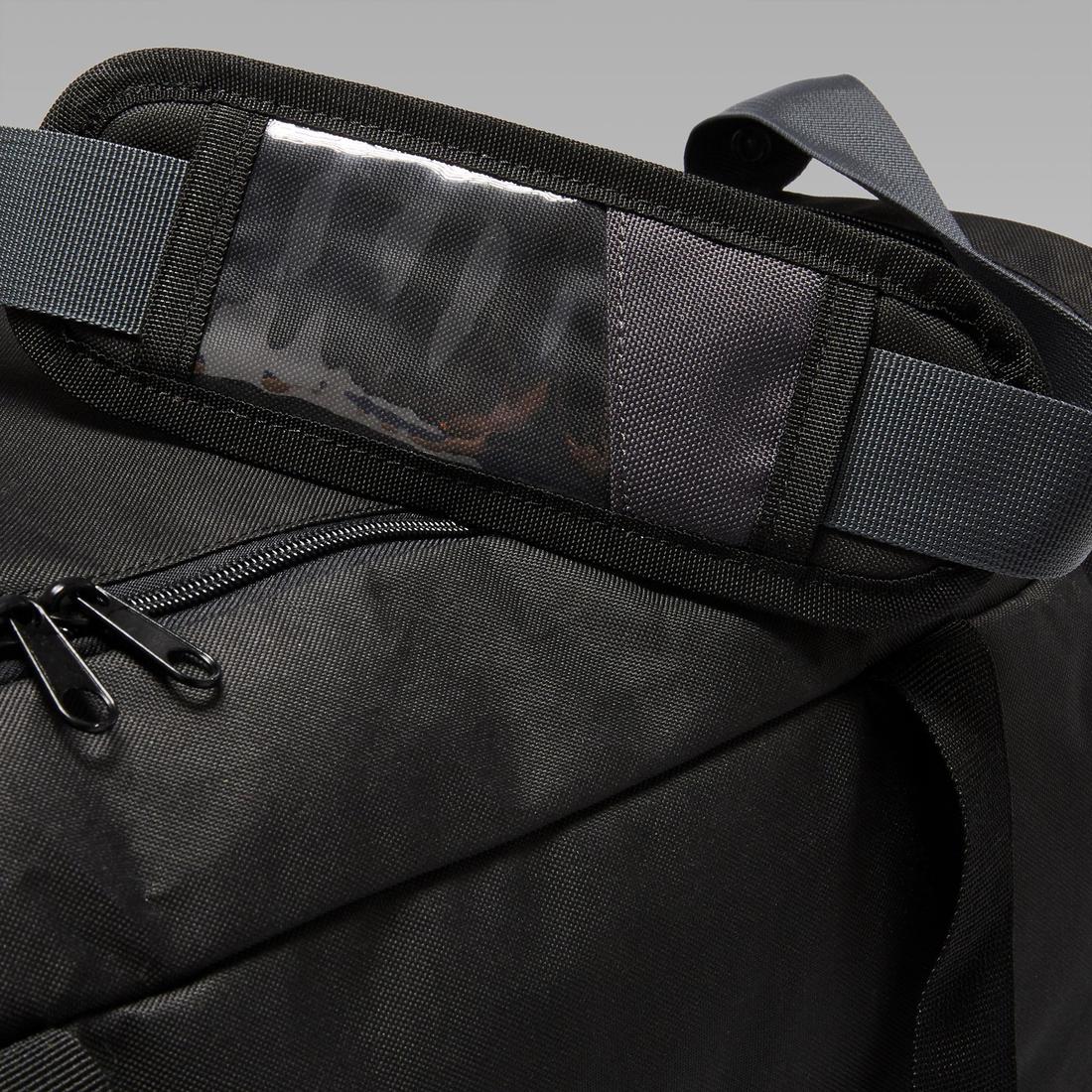 Mochila deportiva rígida de 75 L negra - Image 12
