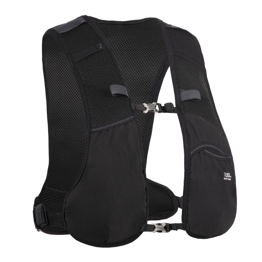 MOCHILA RUNNING 5L MIXTA NEGRO - VENDIDA CON BOLSA DE AGUA 1L - Image 3