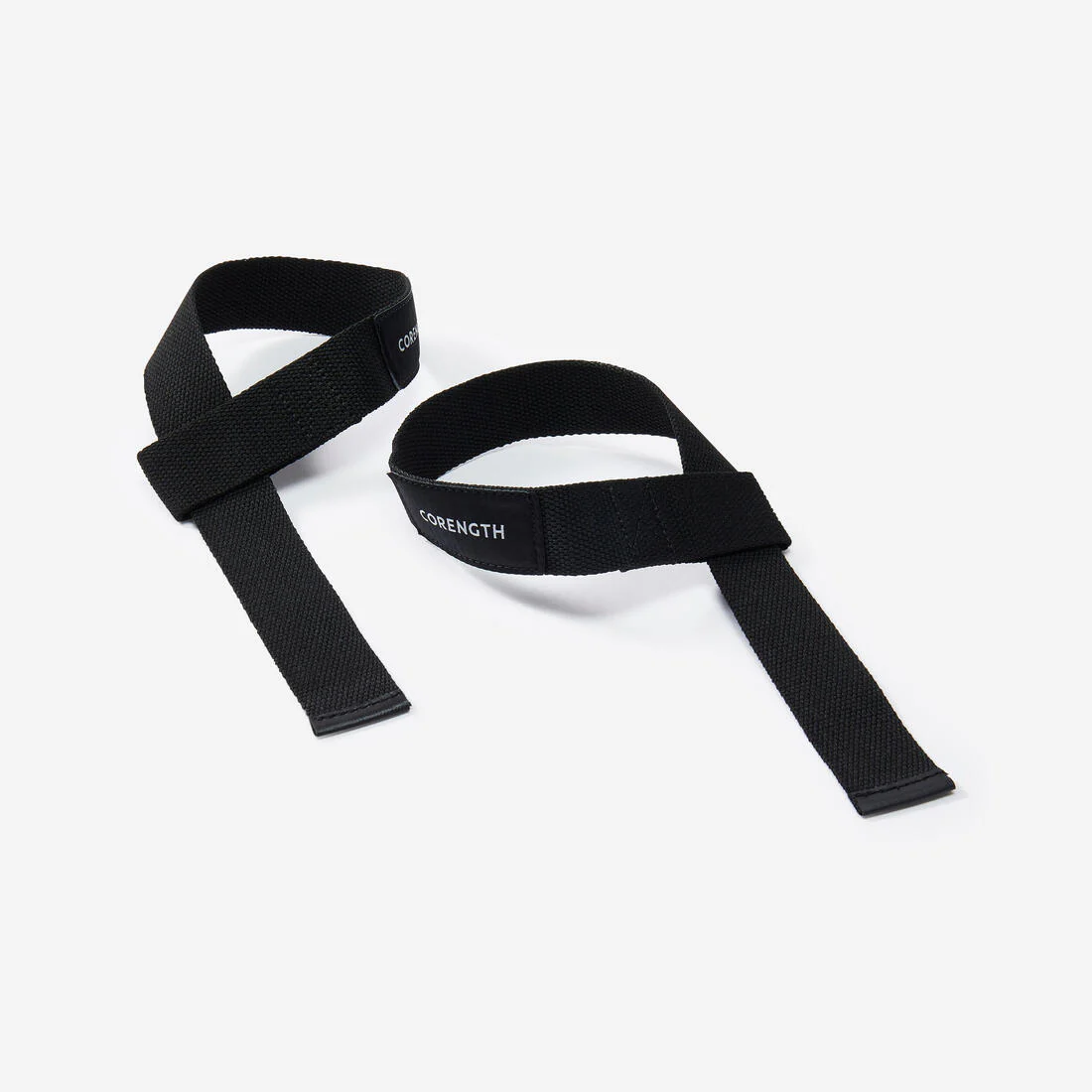 Muñequeras de musculación negras Lifting Strap