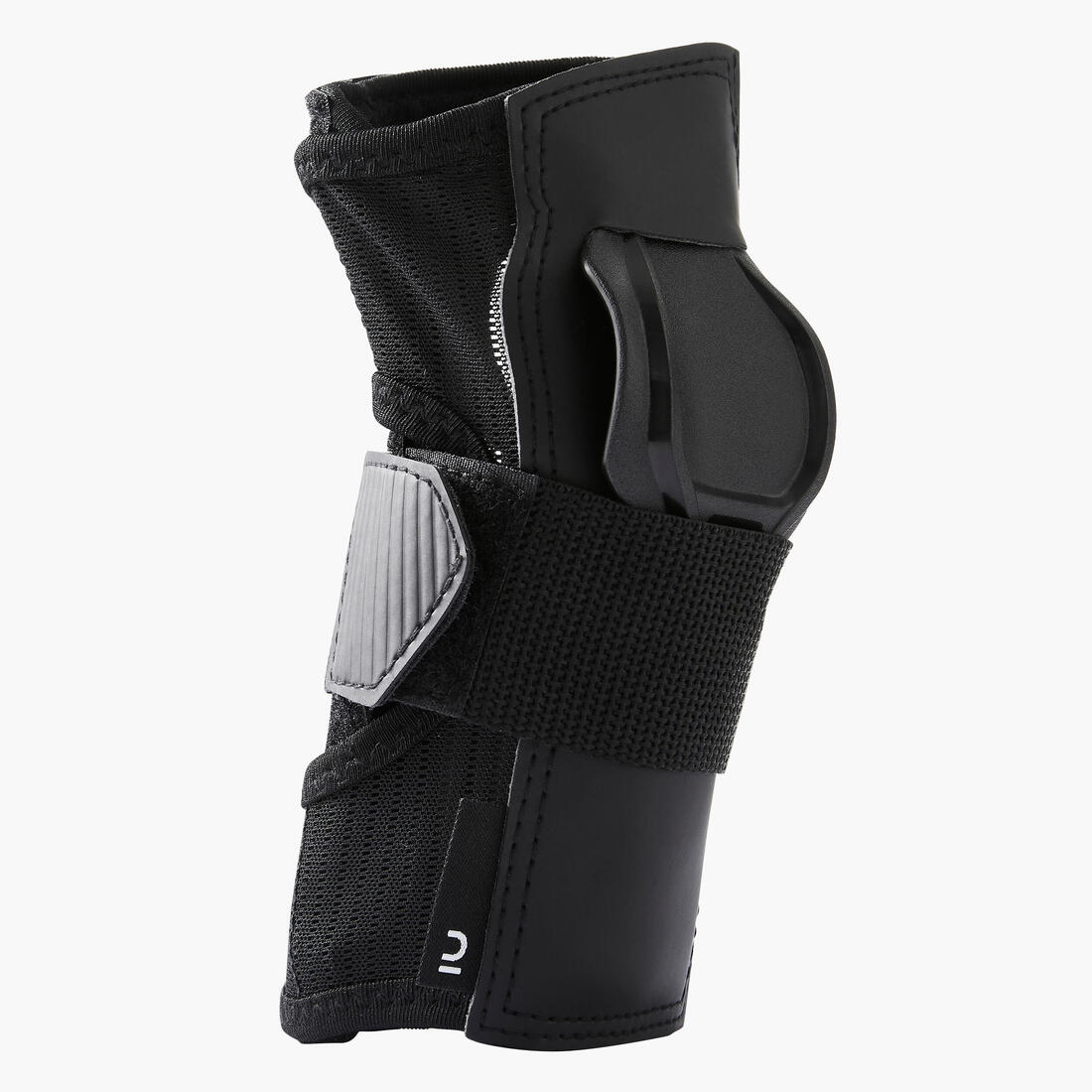 Muñequeras de patinar negras para adulto Fit 500 - Image 3