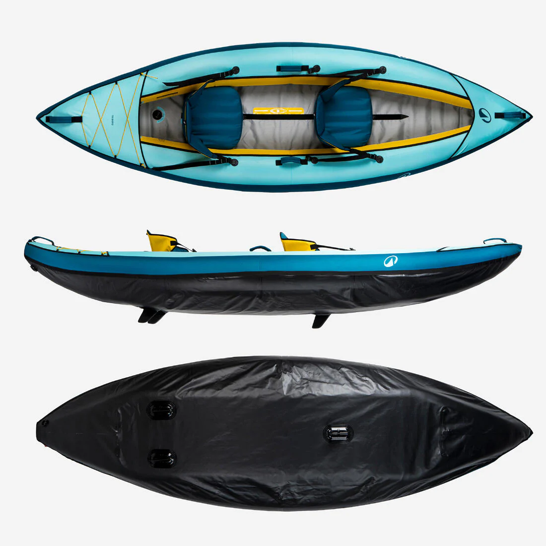 Pack Canoa Kayak Tribord 100 1/2 Plazas - Image 2