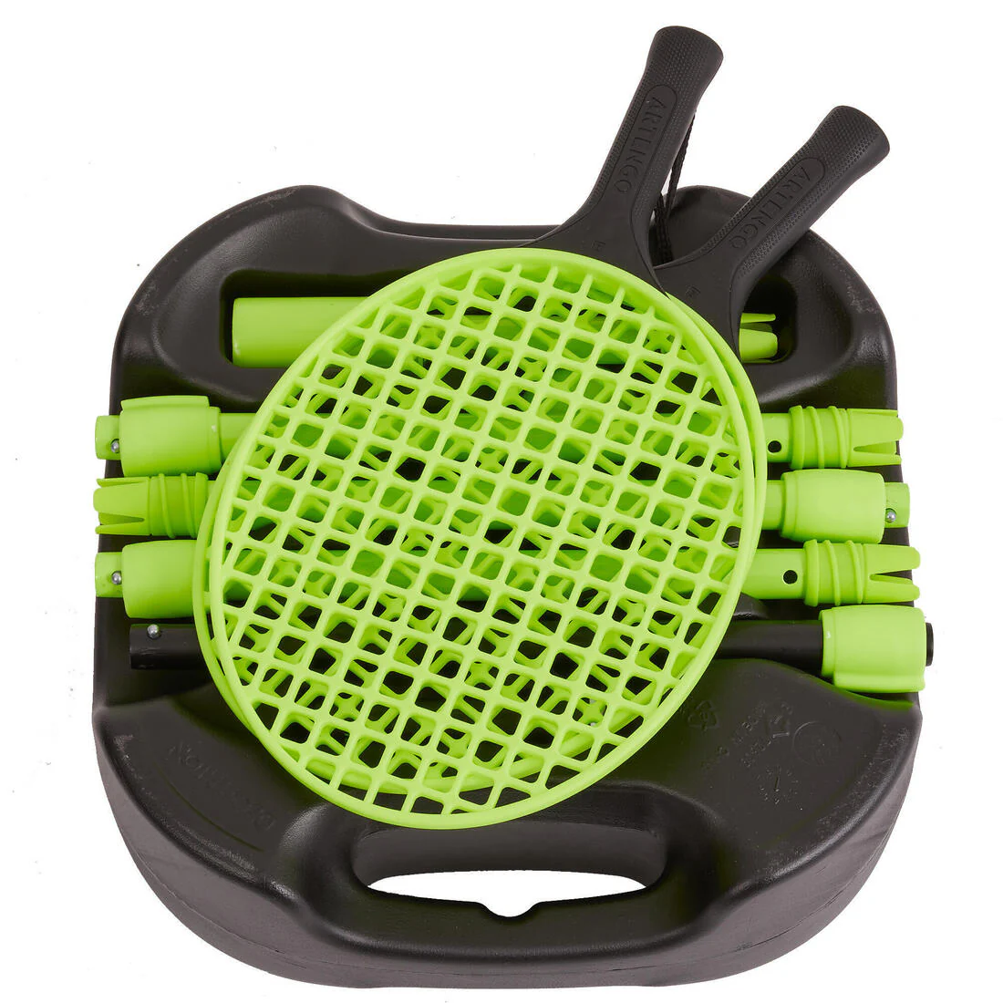 Pack de Speedball (1 Mástil, 2 Raquetas y 1 Pelota) "TURNBALL NEGRO AMARILLO - Image 6