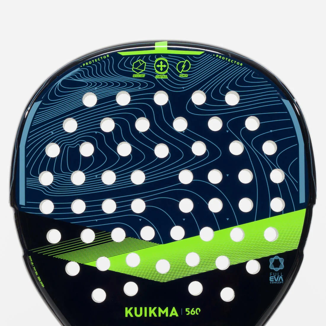 Pala de pádel amarilla para adulto Kuikma PR 560 - Image 3