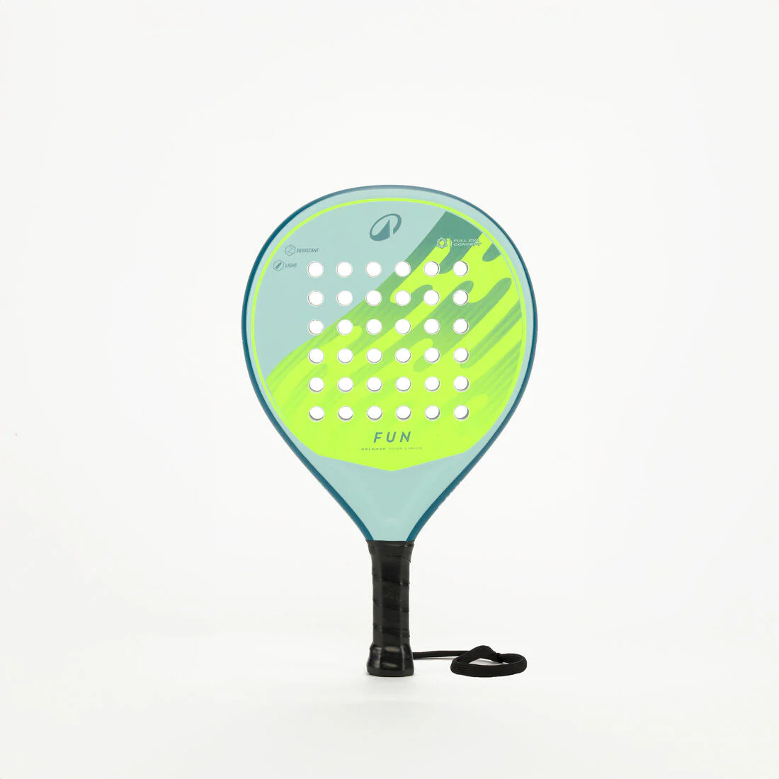 Pala de pádel azul con amarillo para niños de 5 a 8 años PR 110 Light Kuikma