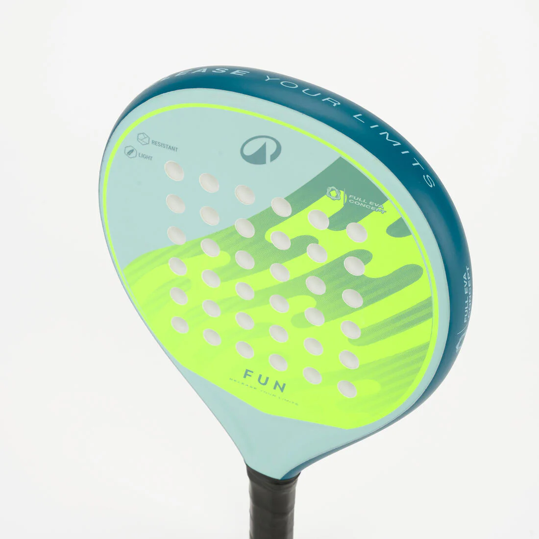 Pala de pádel azul con amarillo para niños de 5 a 8 años PR 110 Light Kuikma - Image 13