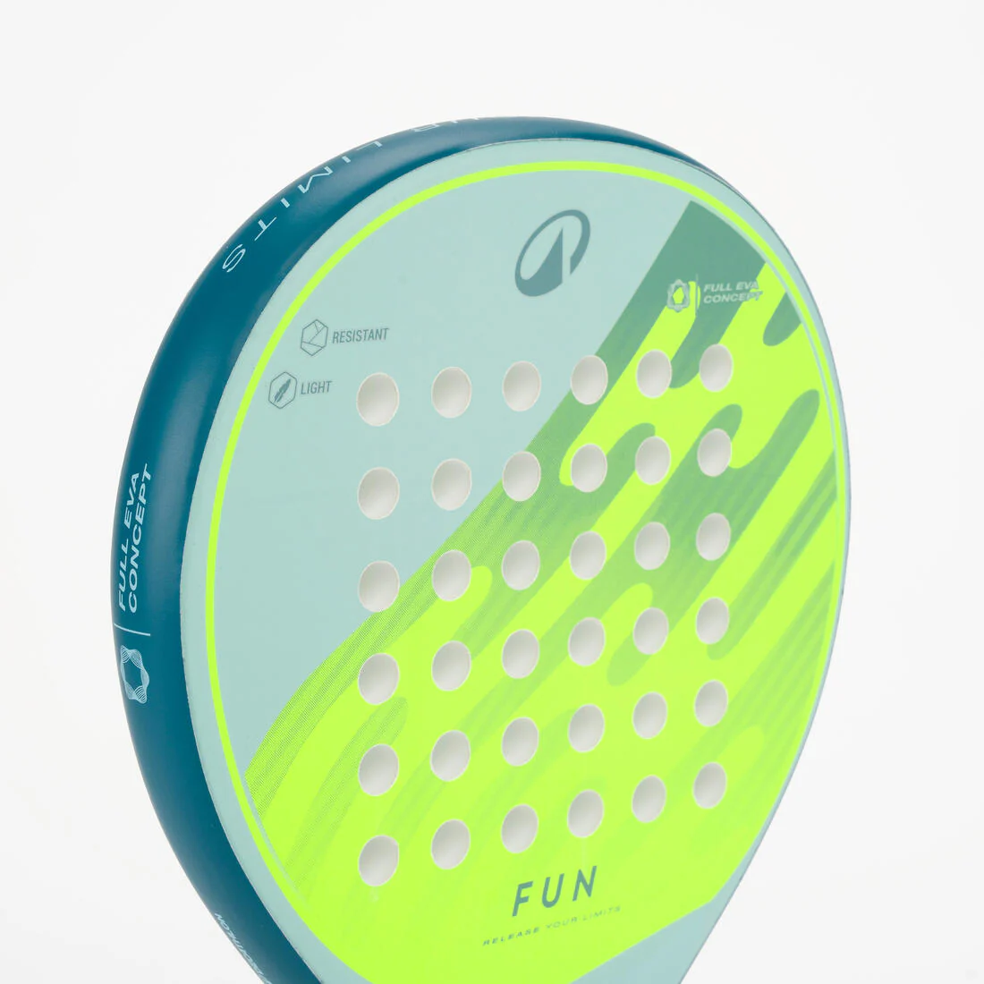 Pala de pádel azul con amarillo para niños de 5 a 8 años PR 110 Light Kuikma - Image 7