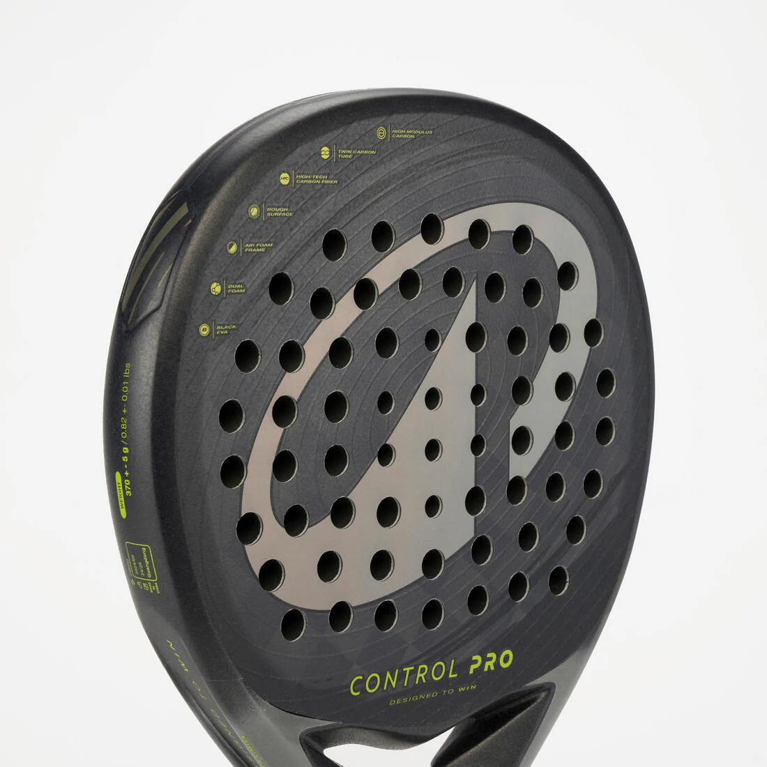 Pala de pádel con sistema Custom Strap para adulto Kuikma Control Pro - Image 9