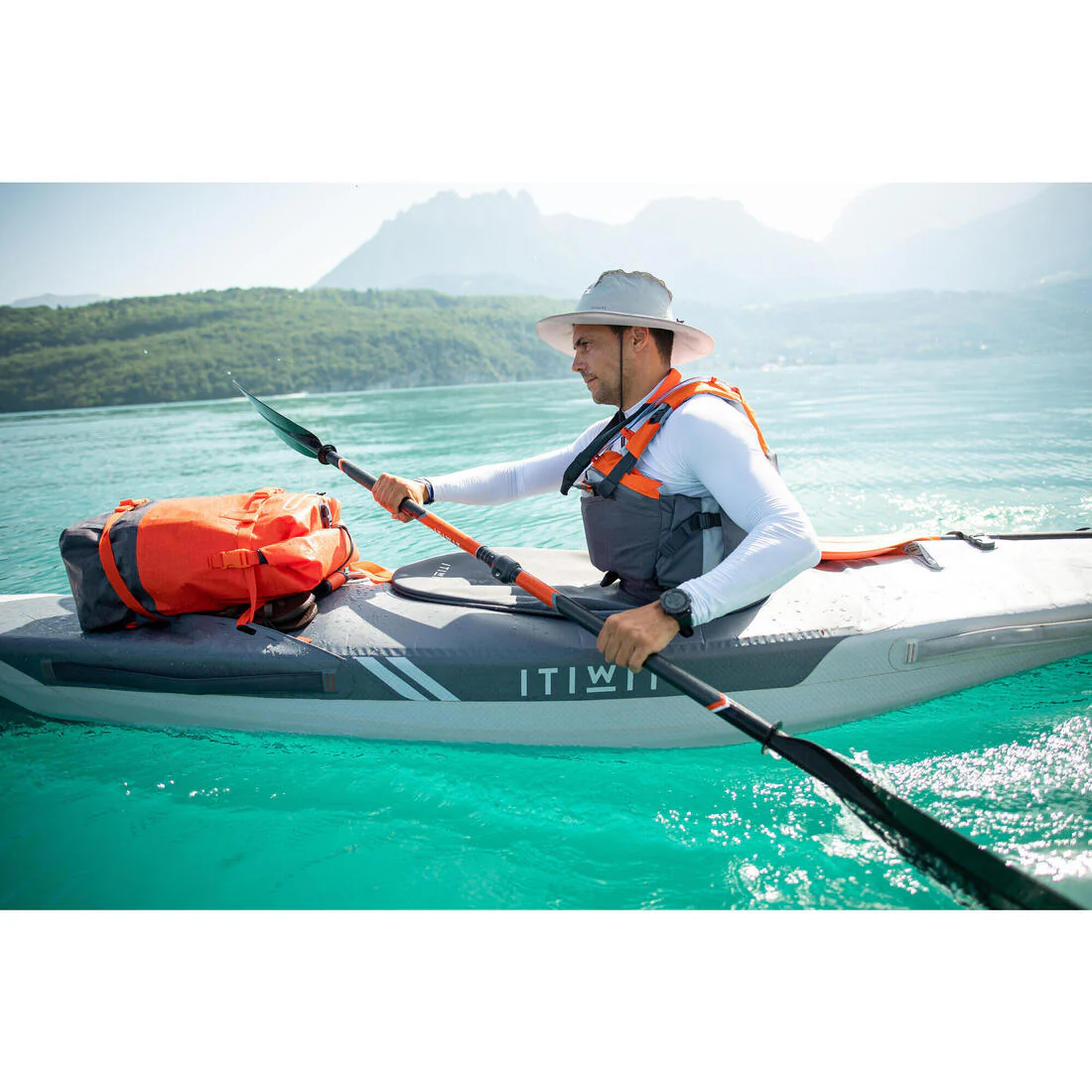 Pala Kayak X500 Carbono Desmontable Ajustable 2 Partes 210-220 cm - Image 28