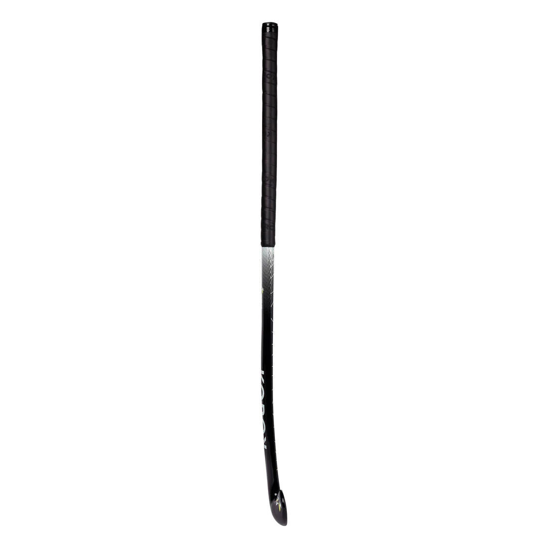 Palo de hockey sobre hierba de fibra de vidrio y midbow negro para adulto FH100 - Image 7
