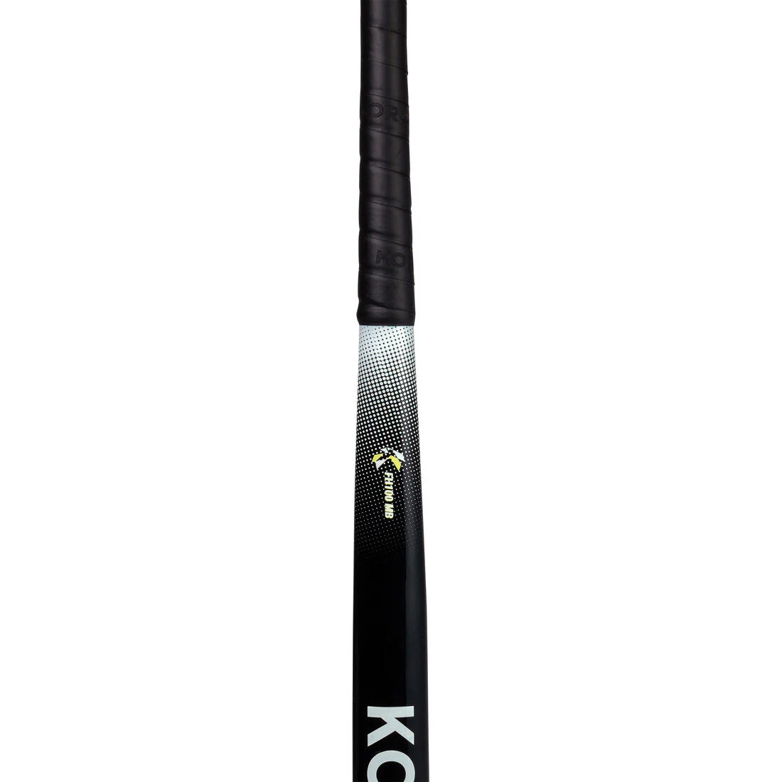 Palo de hockey sobre hierba de fibra de vidrio y midbow negro para adulto FH100 - Image 8