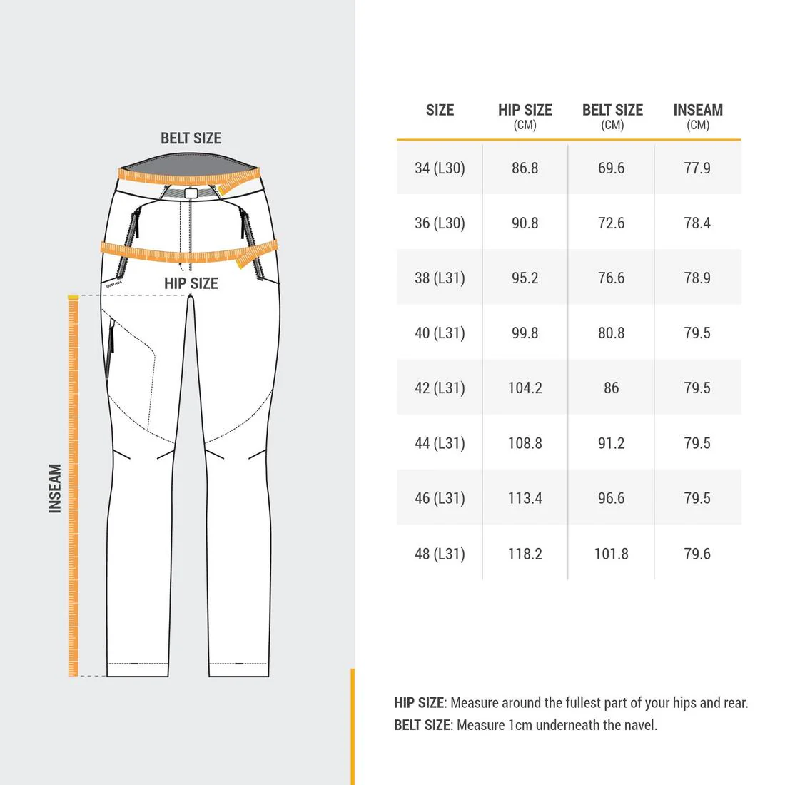 Pantalón cálido de senderismo nieve mujer SH500 azul - Image 9