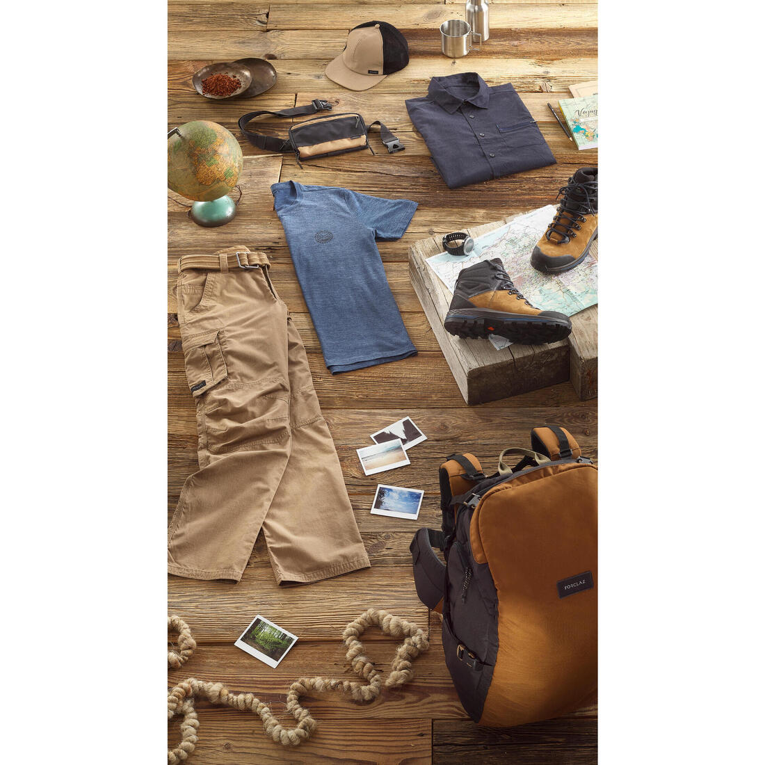 Pantalón cargo de trekking de viaje para hombre Travel 500 - Image 26