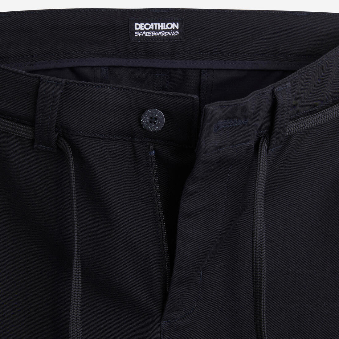 Pantalón chino de skateboarding negro CN500 Heavy - Image 11