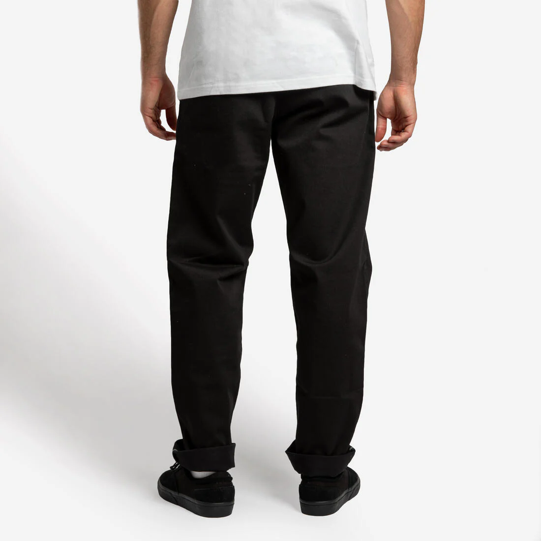 Pantalón chino de skateboarding negro CN500 Heavy - Image 5