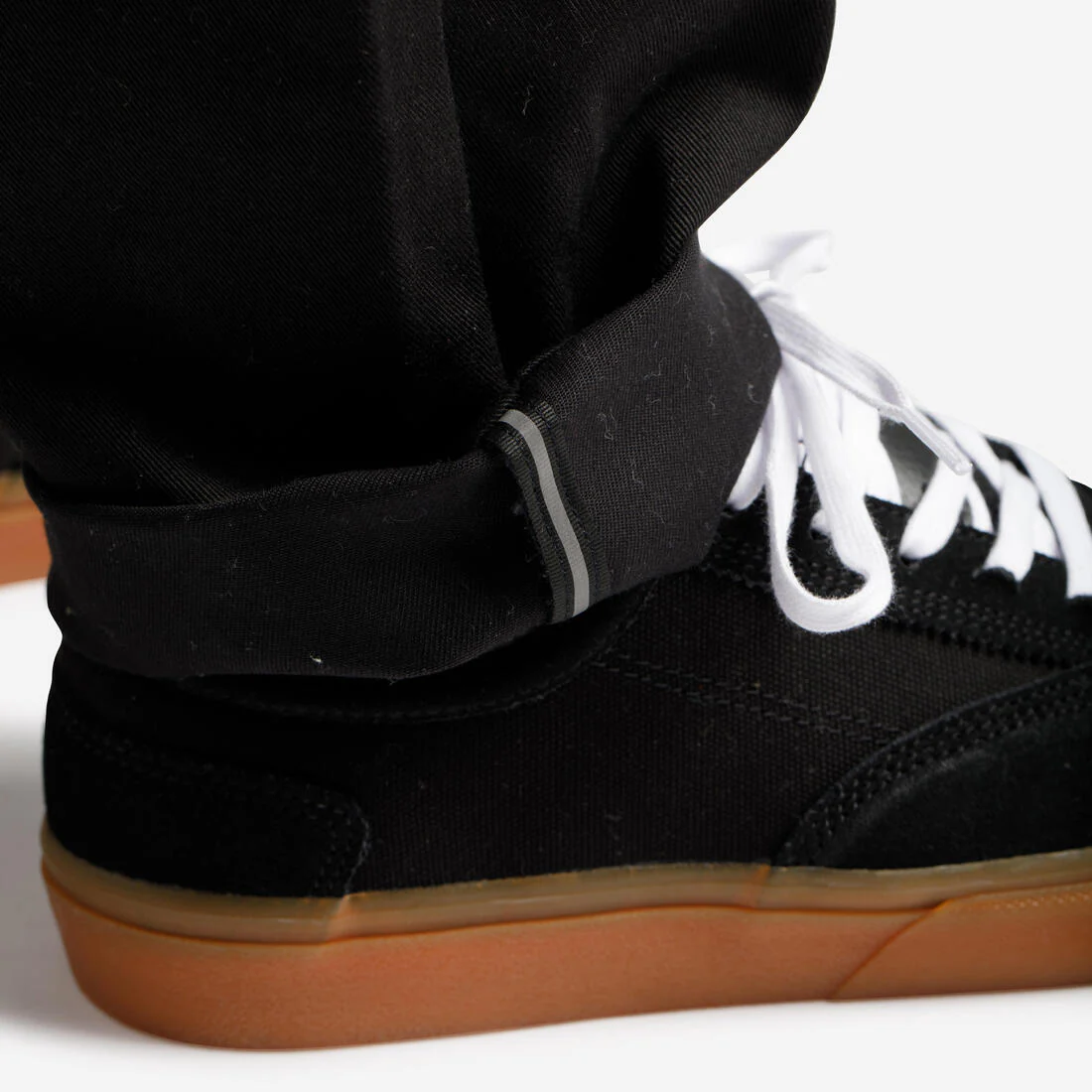 Pantalón chino de skateboarding negro CN500 Heavy - Image 9