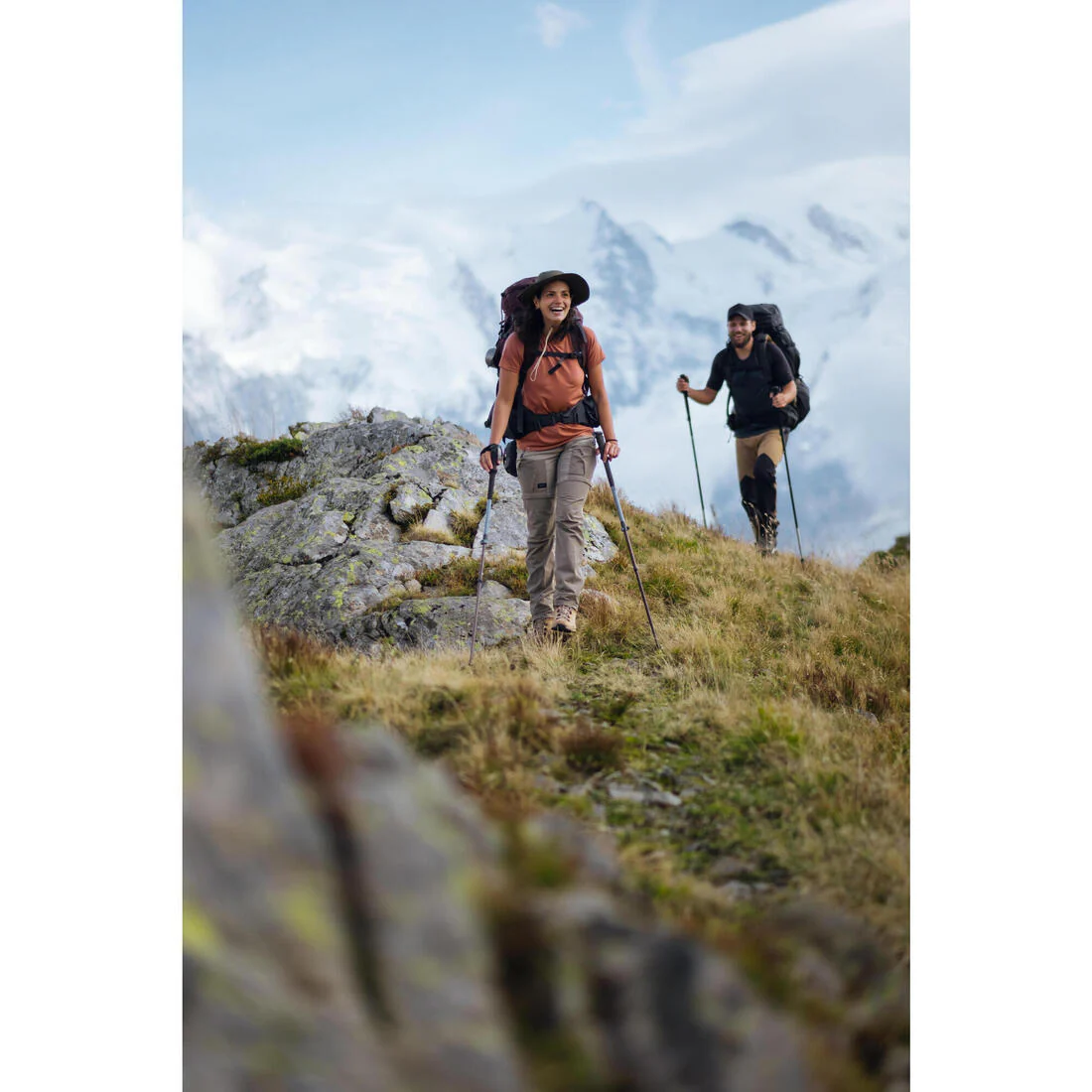 Pantalón convertible de trekking en montaña 2 en 1 para mujer MT500 - Image 23