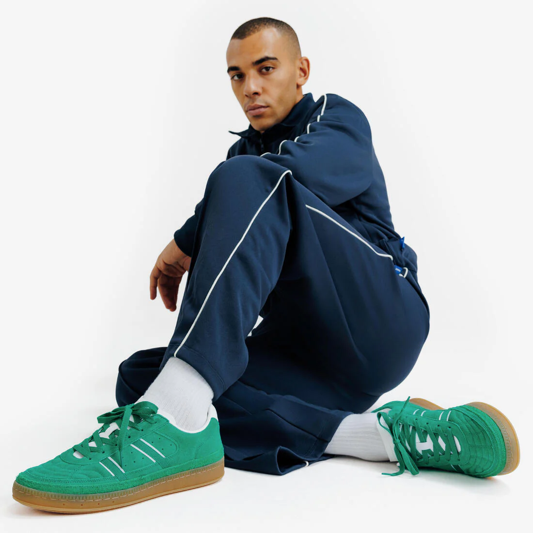 Pantalón de conjunto deportivo azul marino para hombre Heritage - Image 6