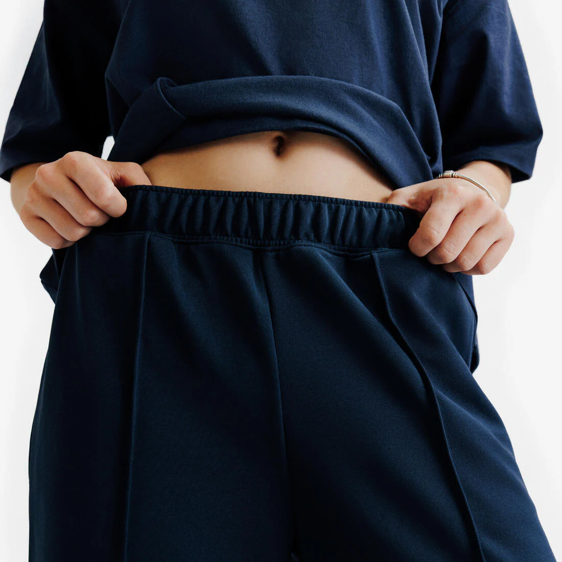 Pantalón de conjunto deportivo azul marino para mujer Heritage - Image 3