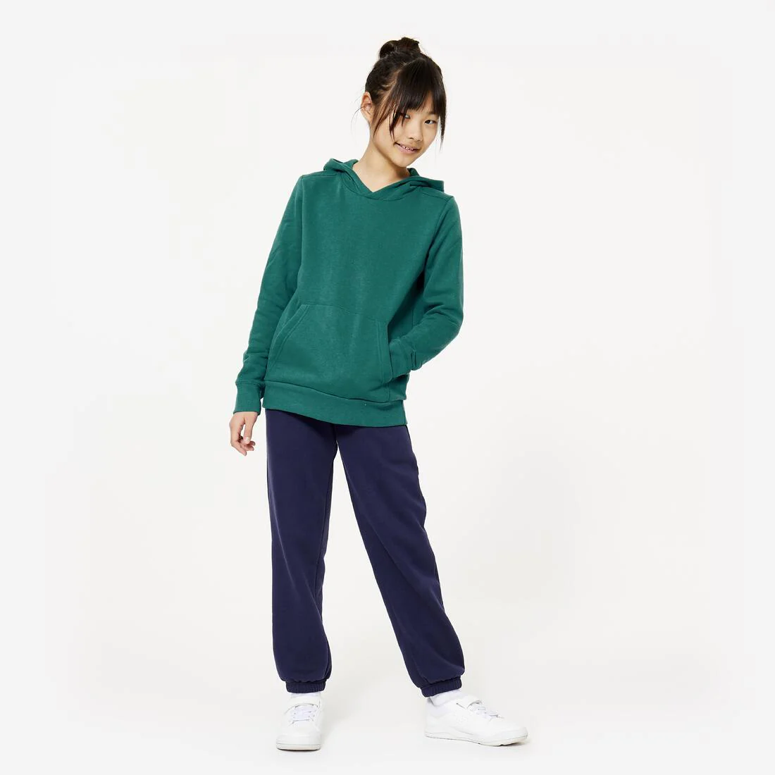 Pantalón de conjunto deportivo cálido azul marino unisex - Image 17