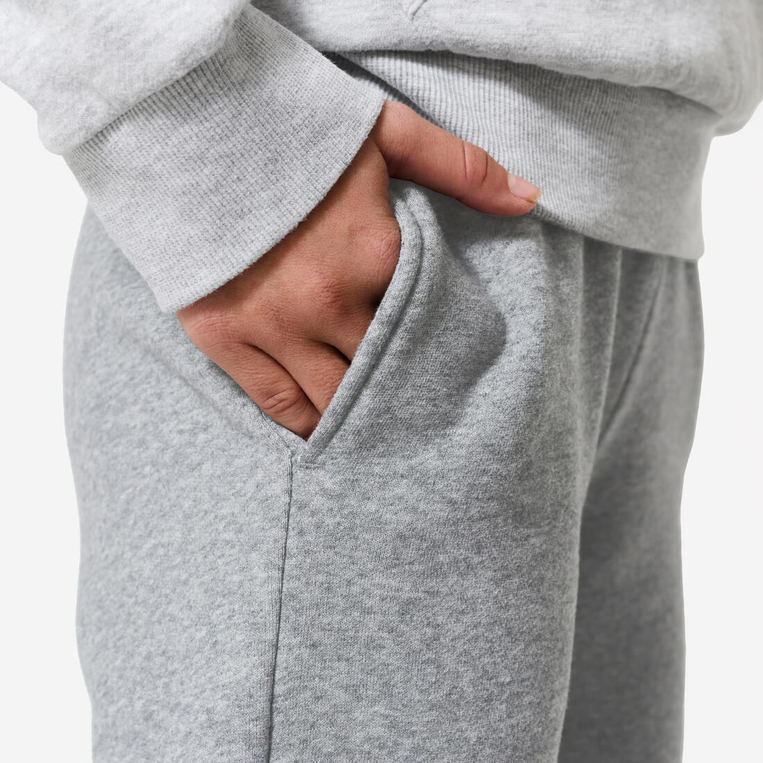 Pantalón de conjunto deportivo cálido azul marino unisex - Image 8