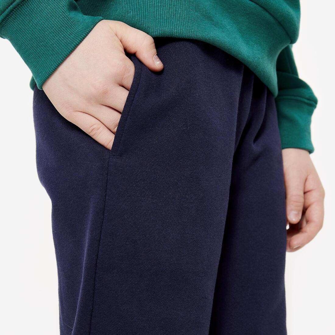 Pantalón de conjunto deportivo cálido azul marino unisex - Image 9
