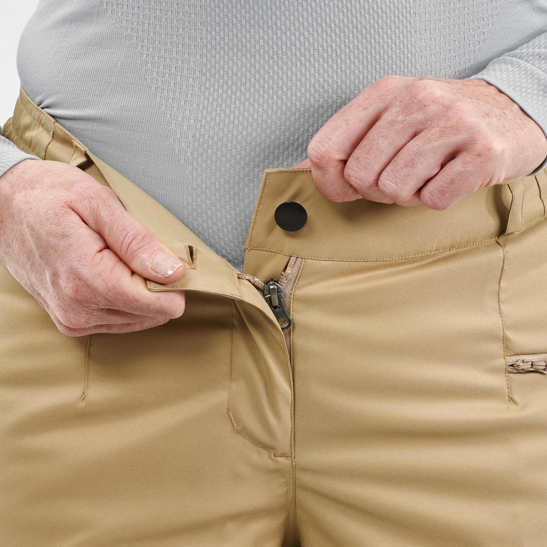 PANTALÓN DE ESQUÍ CÁLIDO MUJER 100 - BEIGE - Image 6