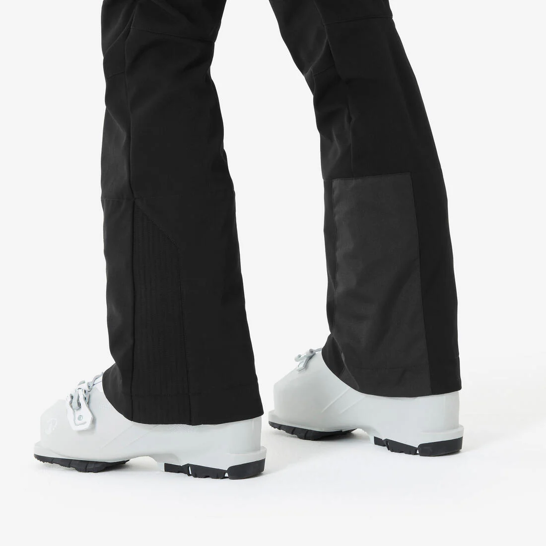 Pantalón de esquí cálido y ajustado negro para mujer 500 - Image 5