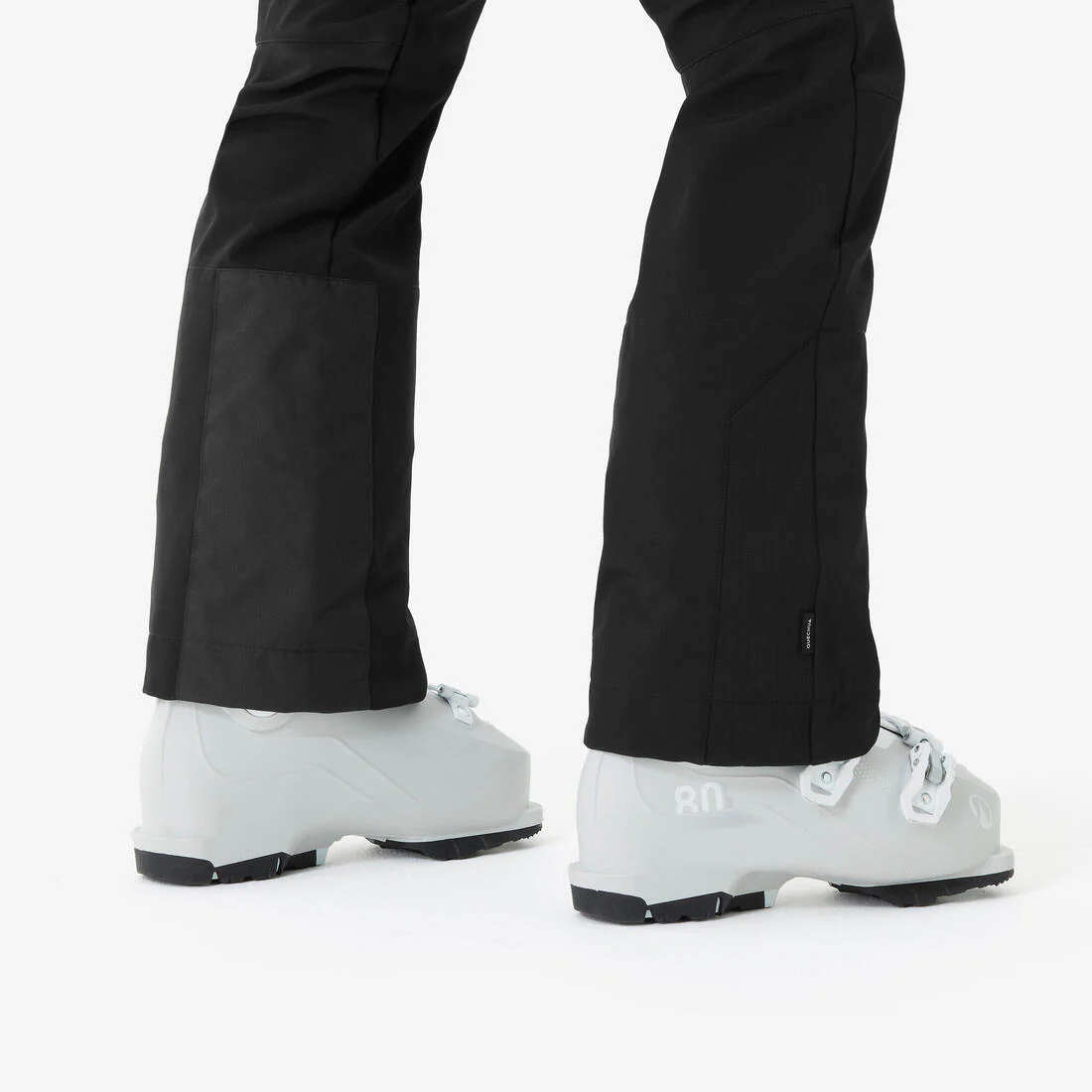 Pantalón de esquí cálido y ajustado negro para mujer 500 - Image 6