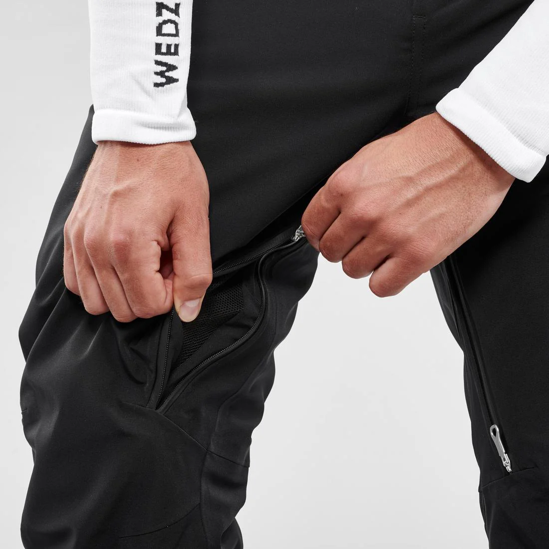 Pantalón de esquí negro para hombre 980 - Image 3