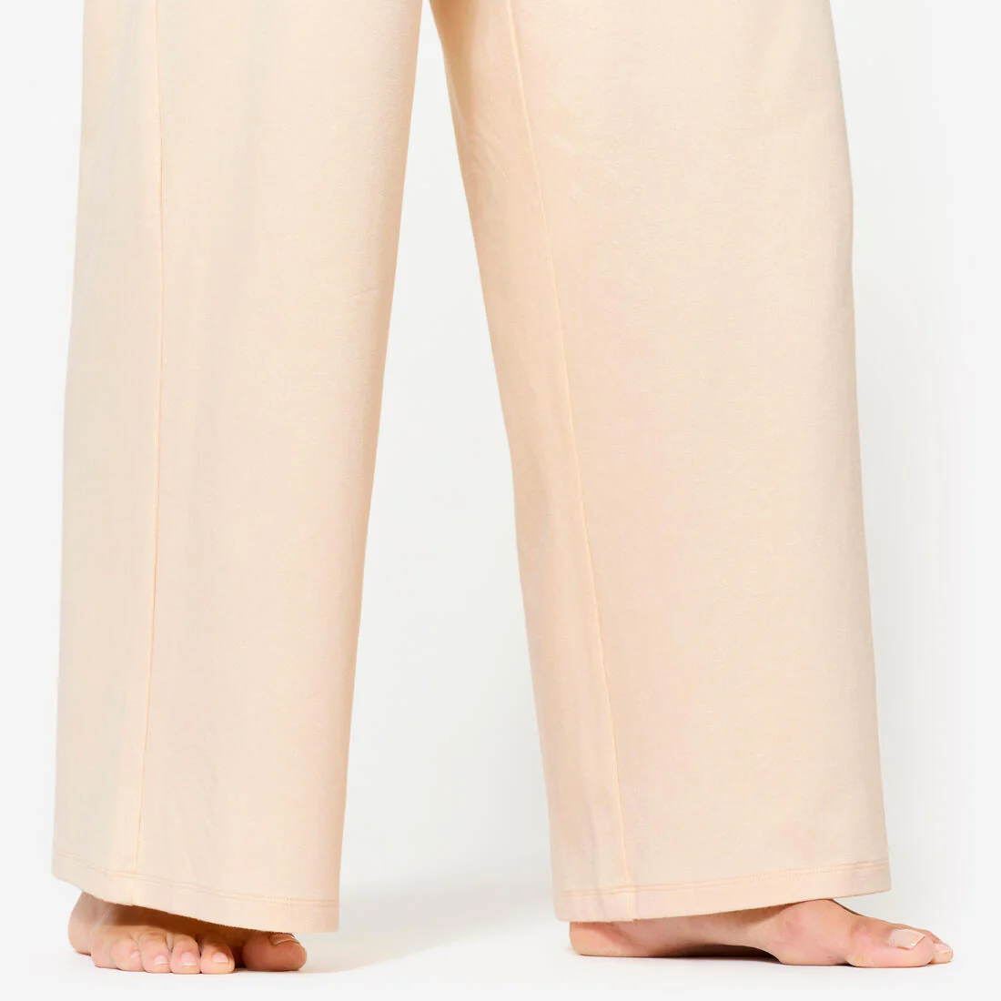 Pantalón de fitness ancho crema para mujer Flare 520 - Image 6