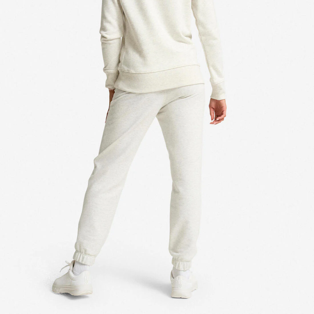 Pantalón de fitness tipo jogger de algodón para mujer 500 - Image 11