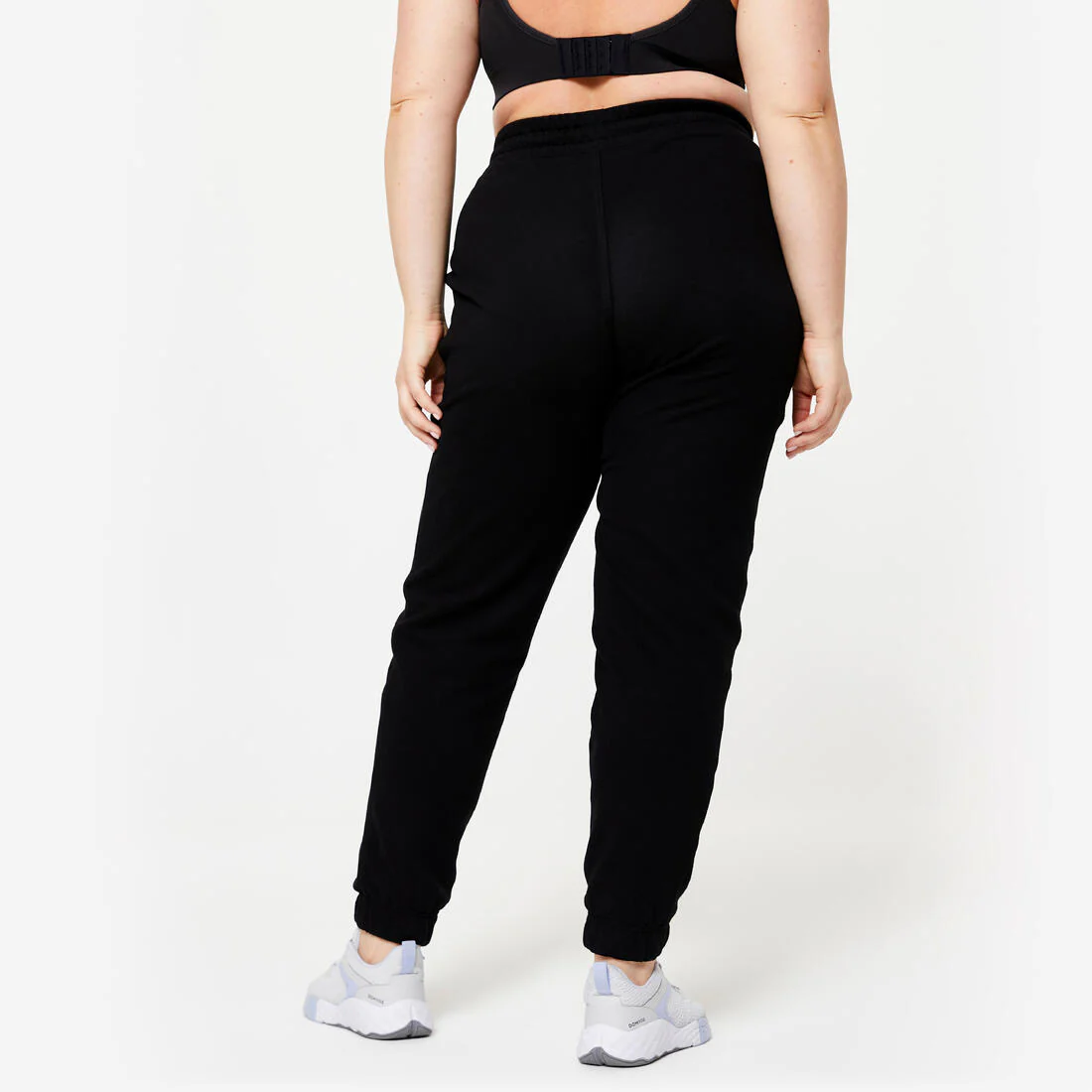 Pantalón de fitness tipo jogger de algodón para mujer 500 - Image 13