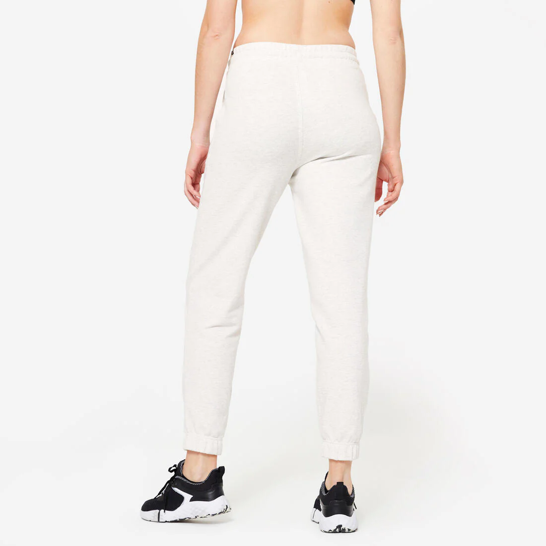 Pantalón de fitness tipo jogger de algodón para mujer 500 - Image 14