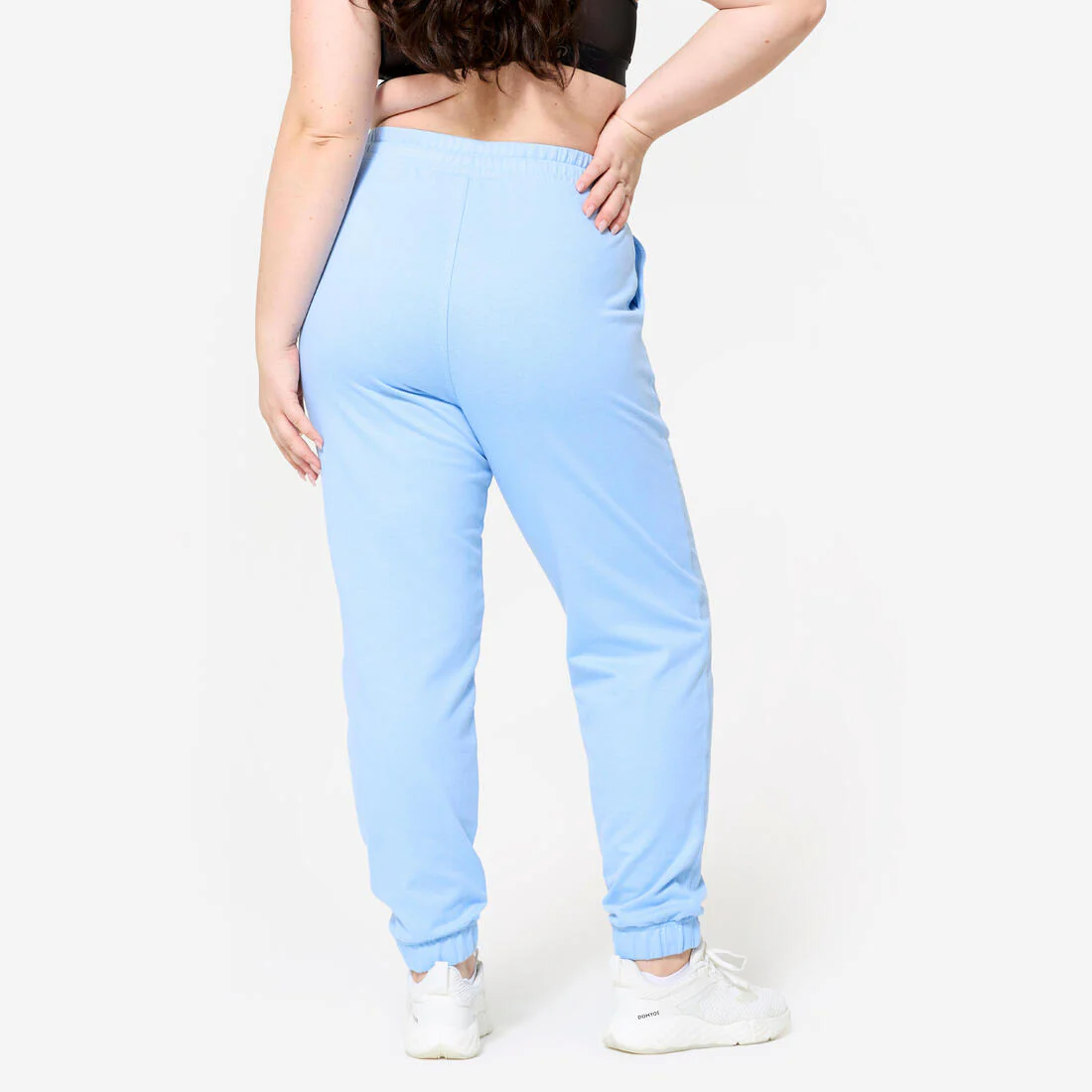 Pantalón de fitness tipo jogger de algodón para mujer 500 - Image 15