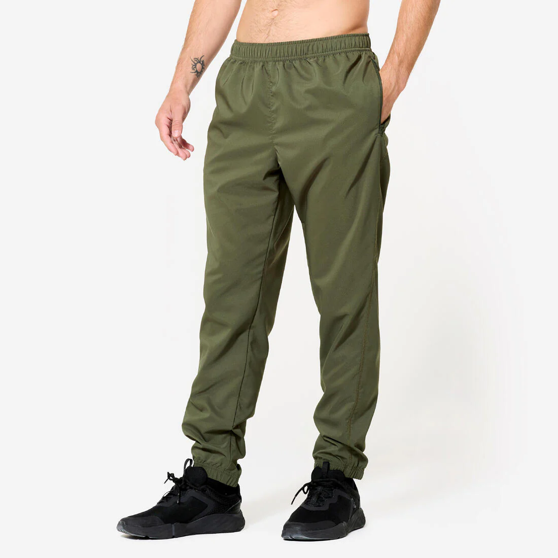 Pantalón de fitness transpirable de corte regular para hombre - Image 3